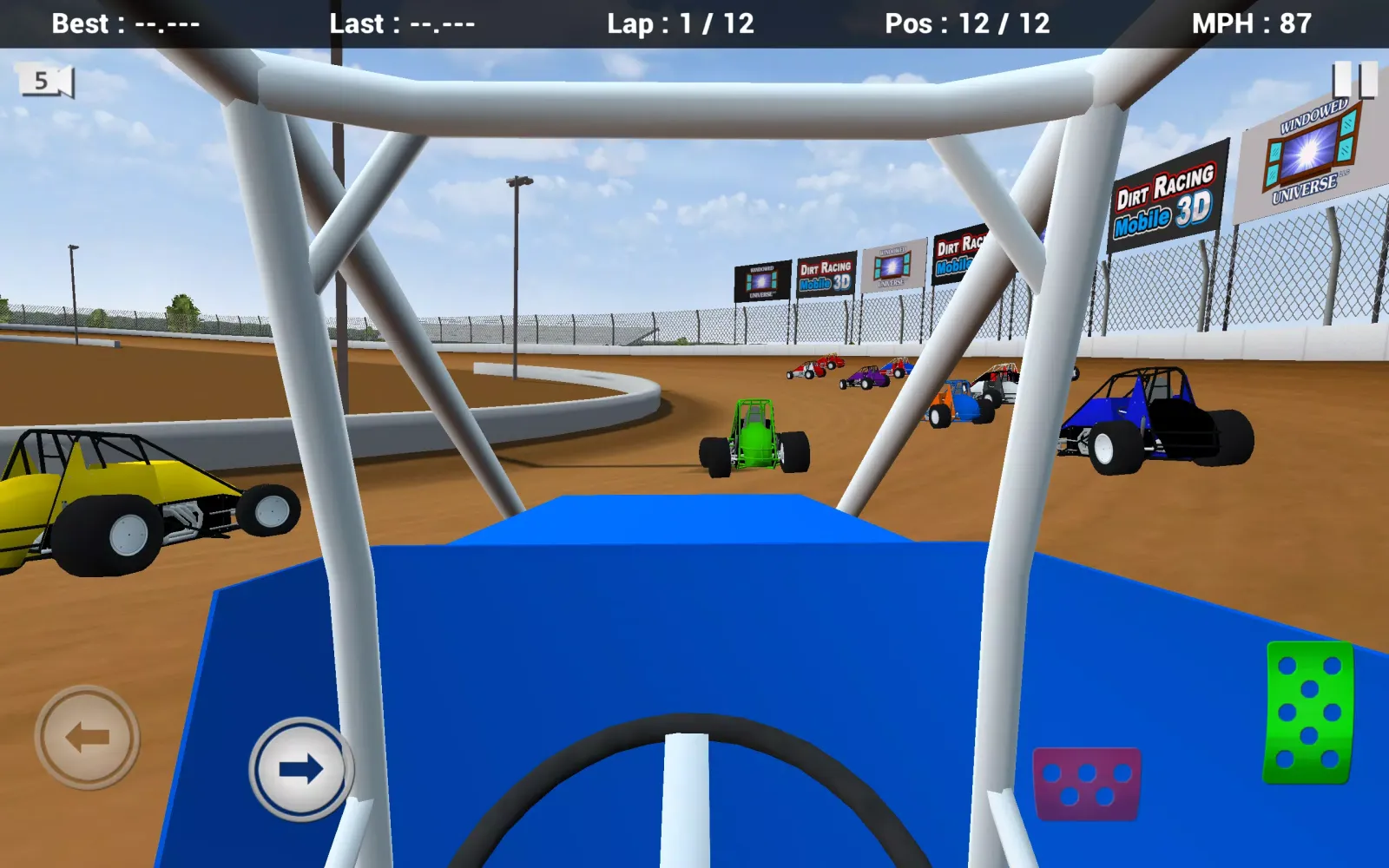 Zrzuty ekranu Dirt Racing Mobile 3D
