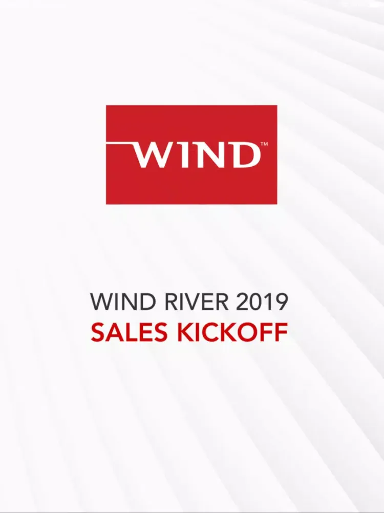 Wind River Sales Kickoff 2019 iPad  Screenshots