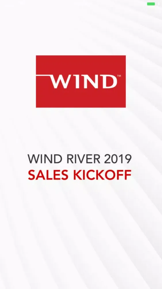 Wind River Sales Kickoff 2019 Screenshots