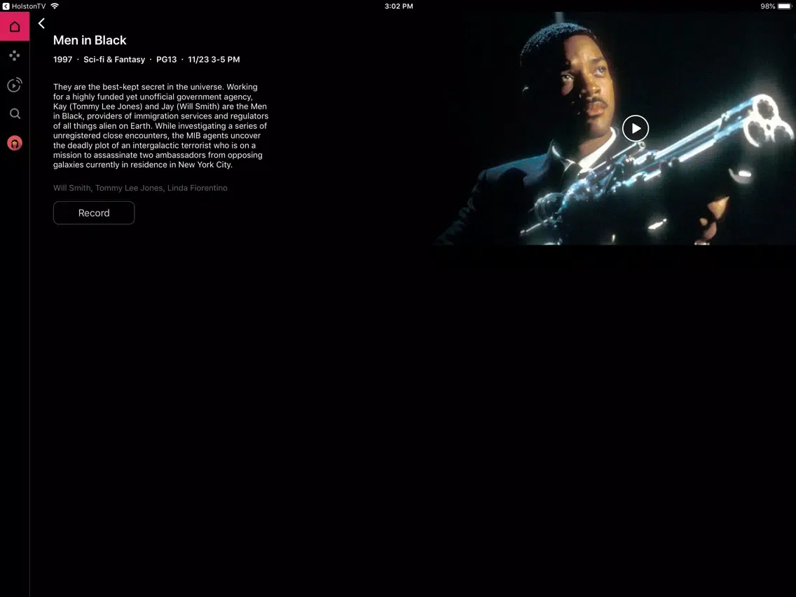 Kinetic TV iPad  سکرین شاٹس