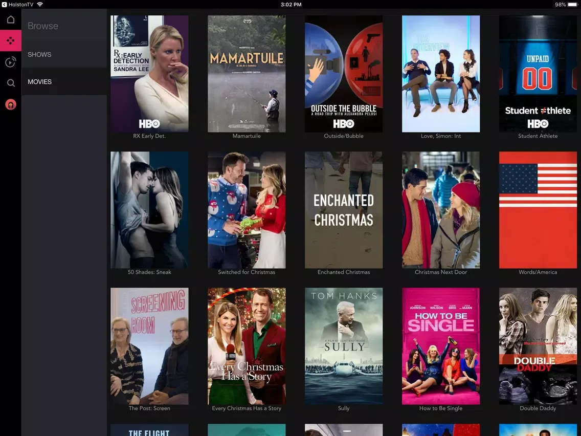 Kinetic TV iPad  سکرین شاٹس