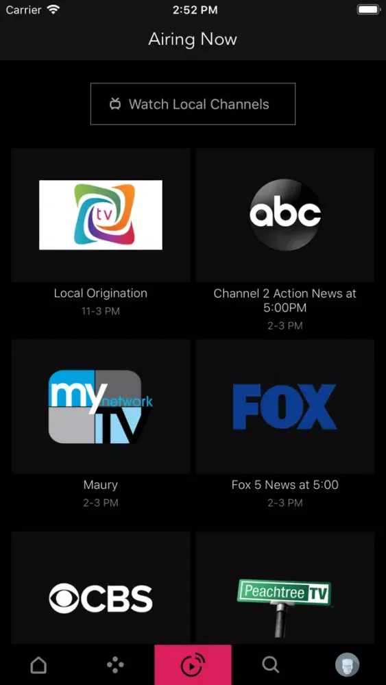 Kinetic TV سکرین شاٹس