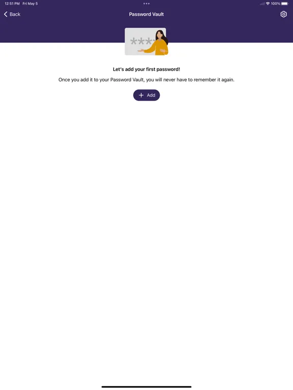 Kinetic Secure iPad 应用截图