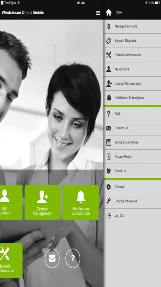 Скриншоты Windstream Online Mobile
