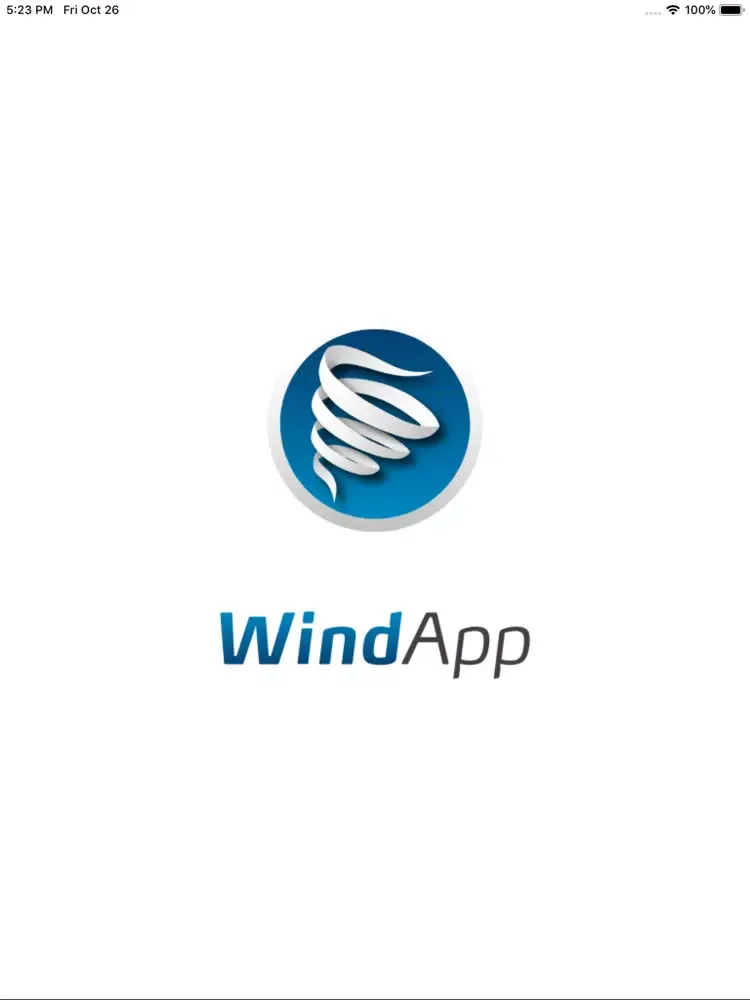 Captures d'écran de WindApp iPad 