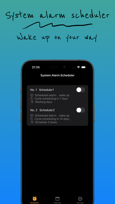 autoAlarm-system alarm helper Screenshots