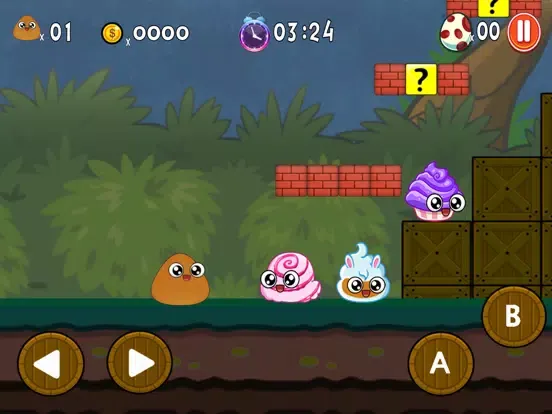 Virtual Pet Run For Pou iPad Screenshots