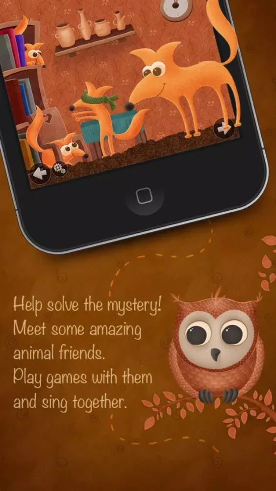 Captures d'écran de Who Stole The Moon? - Interactive e-book for children (iPhone version)