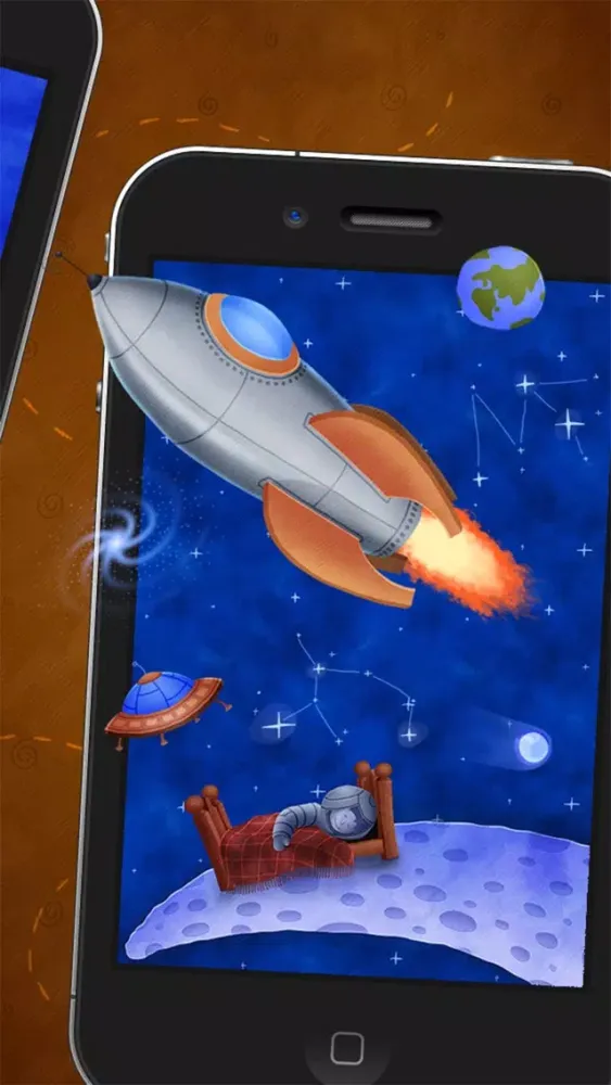 Captures d'écran de Who Stole The Moon? - Interactive e-book for children (iPhone version)