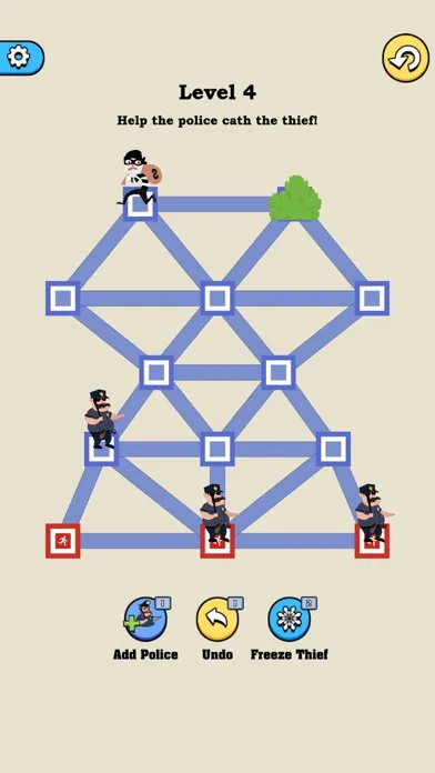 Capturas de pantalla de Thief Puzzle: Cops and Robbers