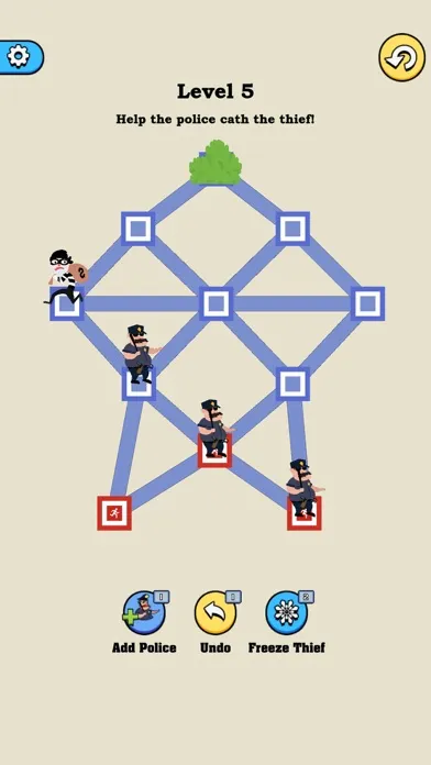 Capturas de pantalla de Thief Puzzle: Cops and Robbers