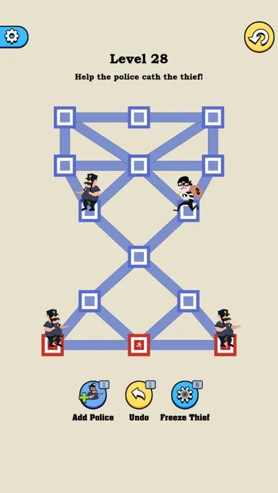 Capturas de pantalla de Thief Puzzle: Cops and Robbers