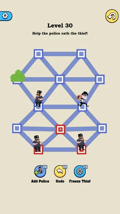 Capturas de pantalla de Thief Puzzle: Cops and Robbers