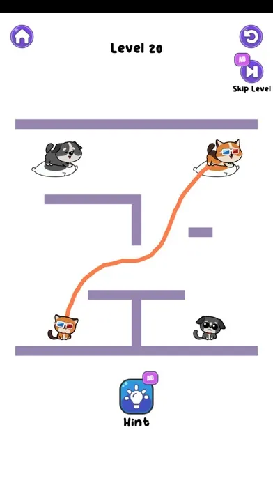 Dog Escape: Draw to Puppy スクリーンショット