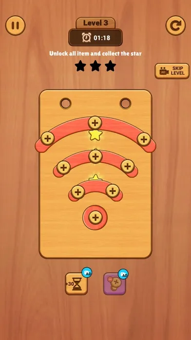 Capturas de pantalla de Wood Screws: Nut n Bolt Puzzle