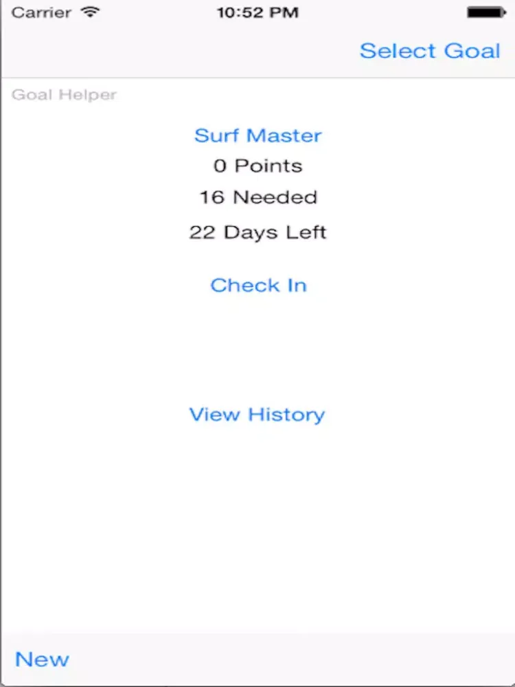 Goal Helper iPad  سکرین شاٹس