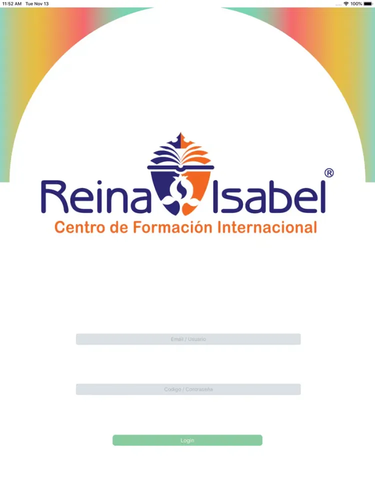CFI Reina Isabel iPad  स्क्रीनशॉट