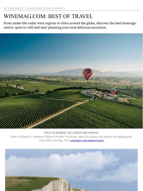 Скриншоты Wine Enthusiast iPad 