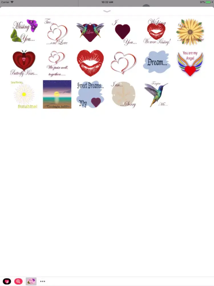 ภาพหน้าจอของ Enchanted Love iPad 