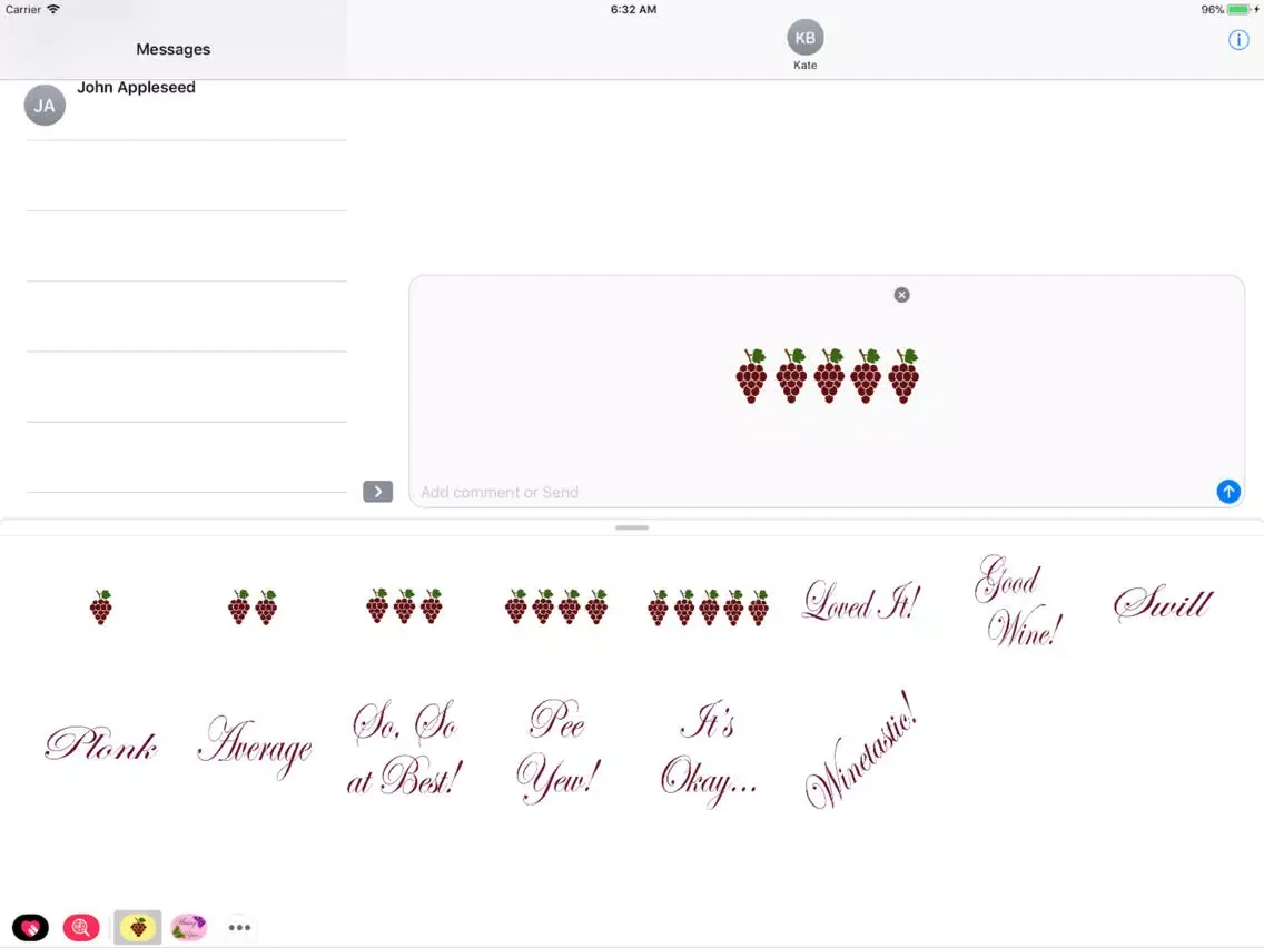 Grape Cluster Wine Scoring iPad  স্ক্রিনশট