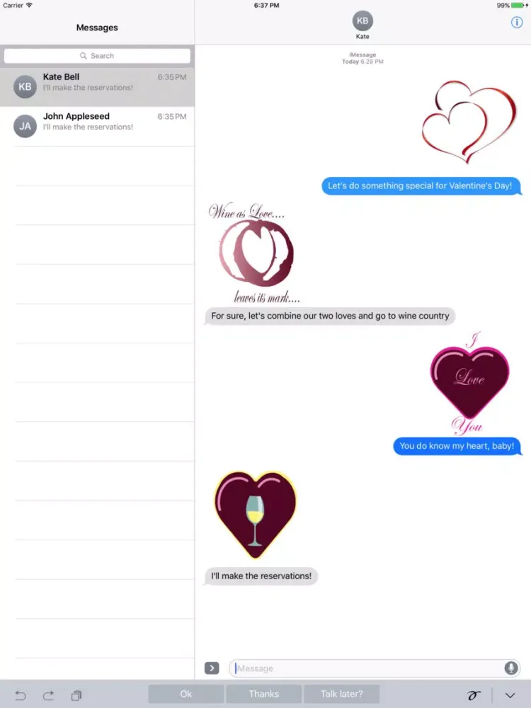 "Wine Love" iPad 應用截圖