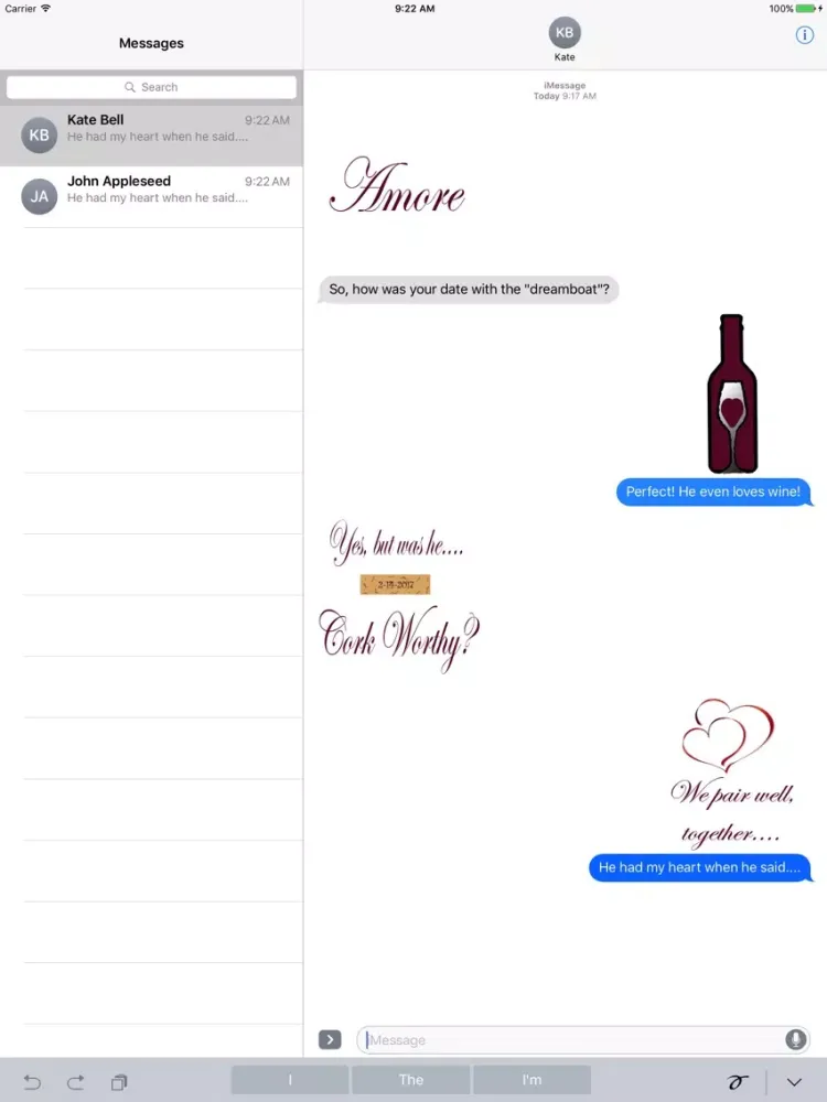 "Wine Love" iPad 應用截圖