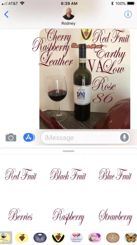 Capturas de pantalla de Wine Tasting Terminology