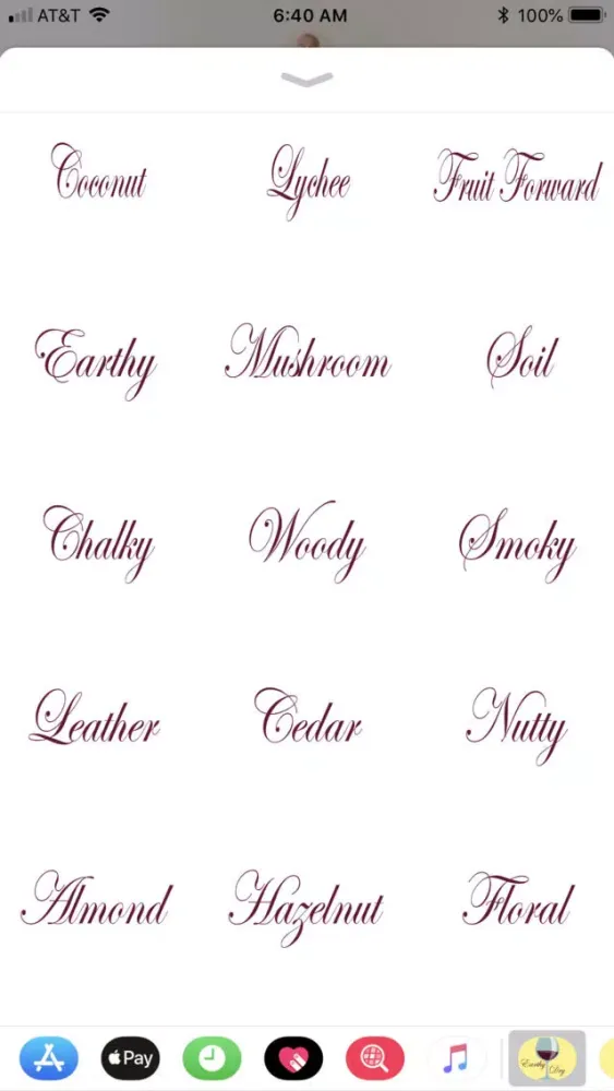 Capturas de pantalla de Wine Tasting Terminology