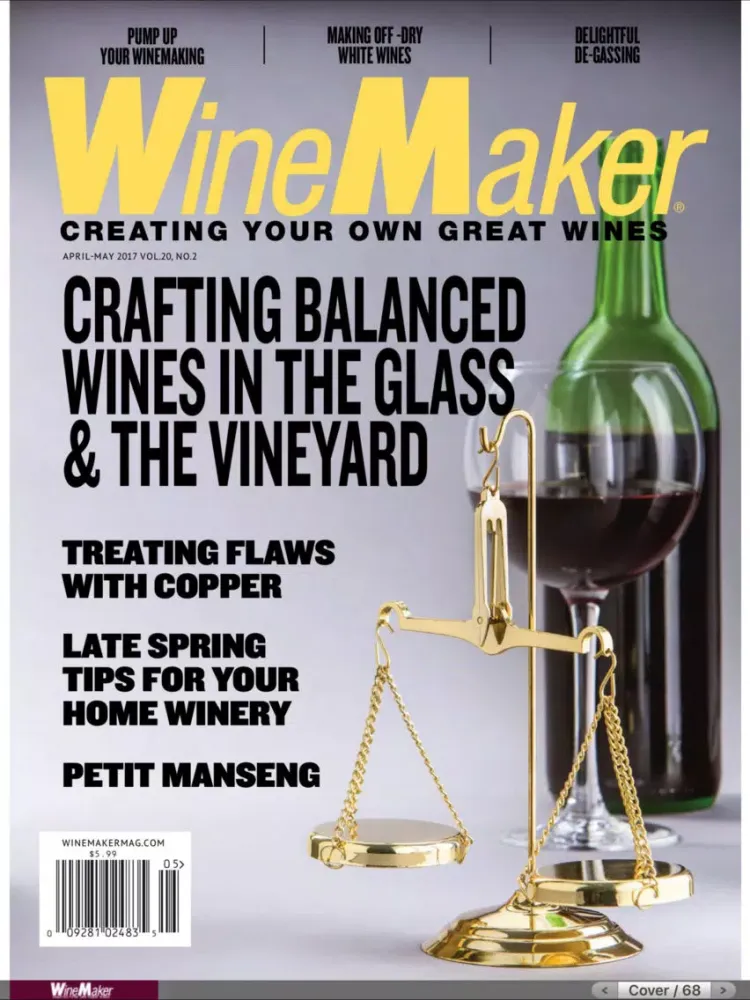 ภาพหน้าจอของ WineMaker Magazine iPad 