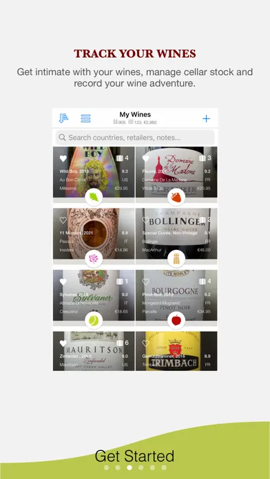 Zrzuty ekranu Pocket Wine: Guide & Cellar