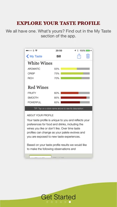 Zrzuty ekranu Pocket Wine: Guide & Cellar