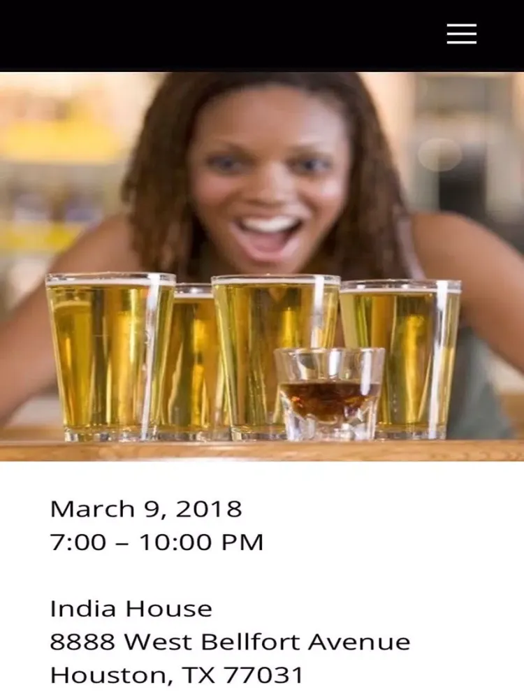 Houston Scotch and Beer Fest iPad  Screenshots
