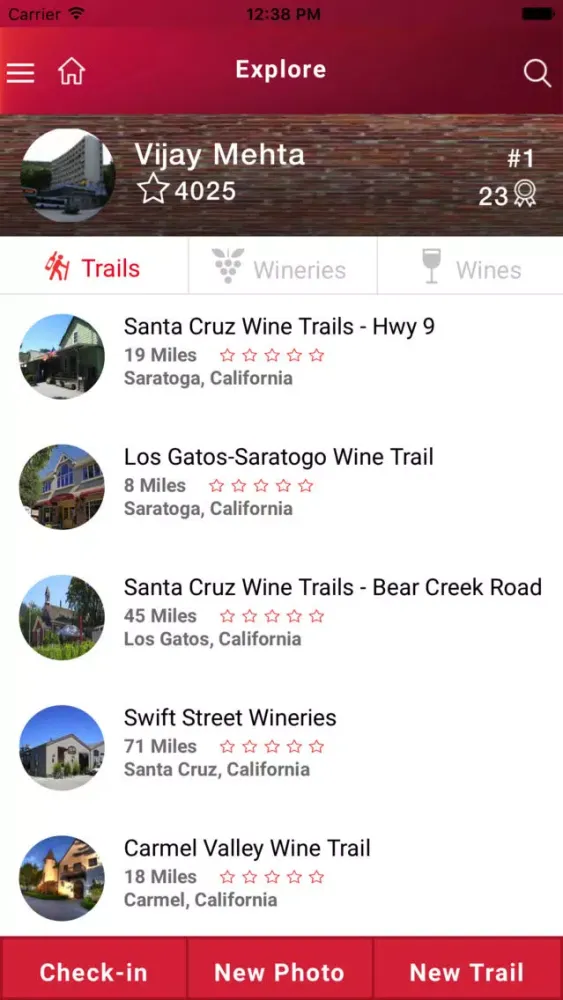 Wine Trail Adventures应用截图