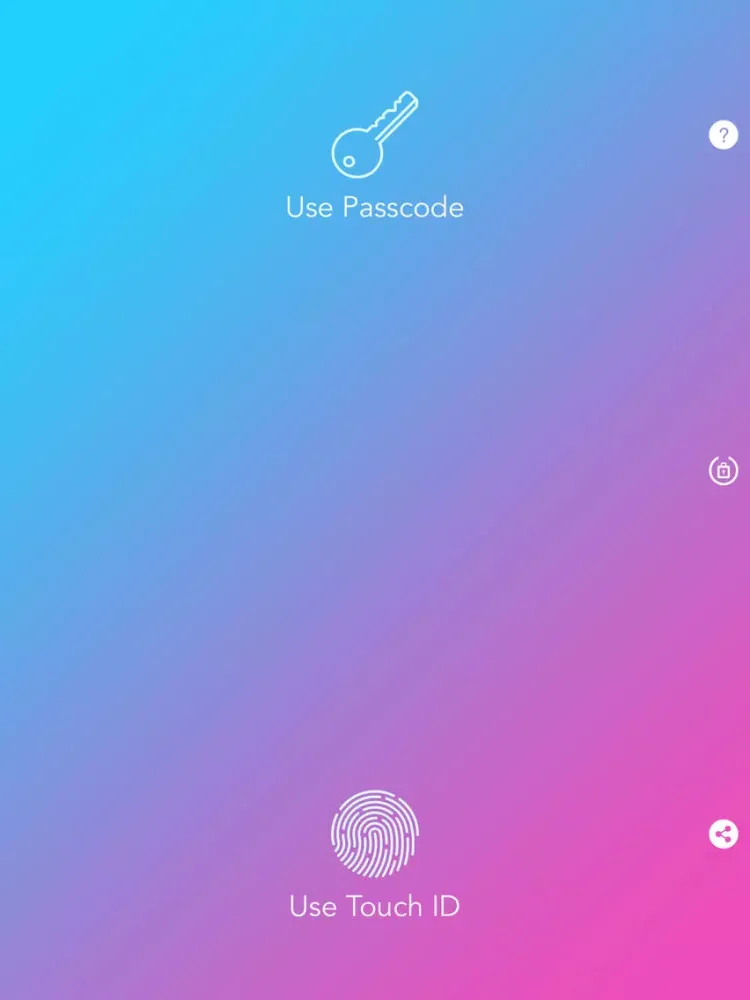 App Locker for Messages App - Set Passcode or Touch ID iPad  스크린샷