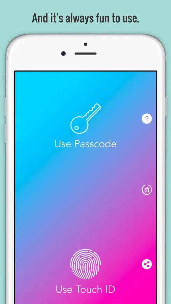 App Locker for Messages App - Set Passcode or Touch ID 스크린샷