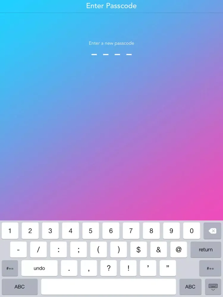 App Locker for Photos - Set Passcode or Touch ID iPad  Screenshots