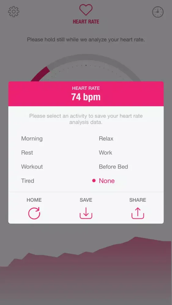 Capturas de pantalla de Heart BPM Monitor