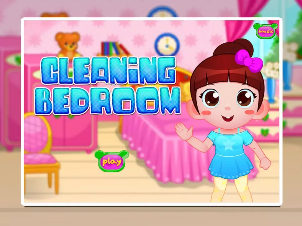 Cleaning Bedroom iPad  स्क्रीनशॉट