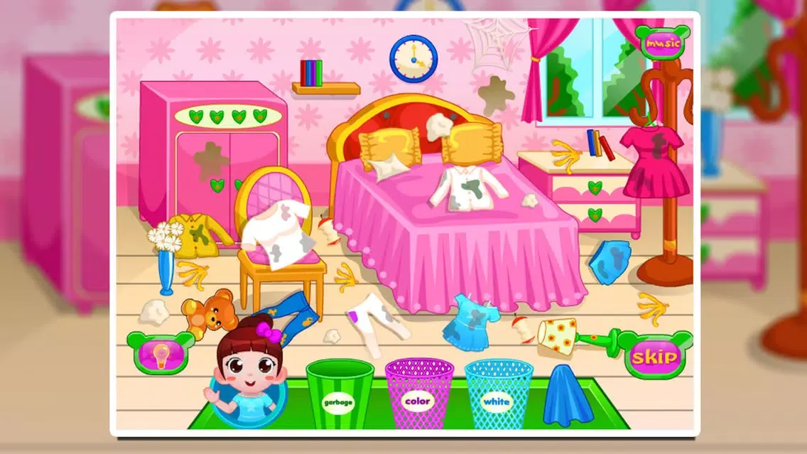 Cleaning Bedroom स्क्रीनशॉट