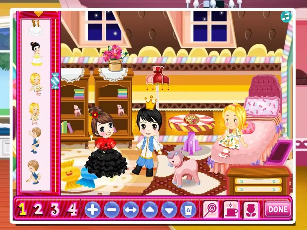 Decoration candy house iPad  Screenshots