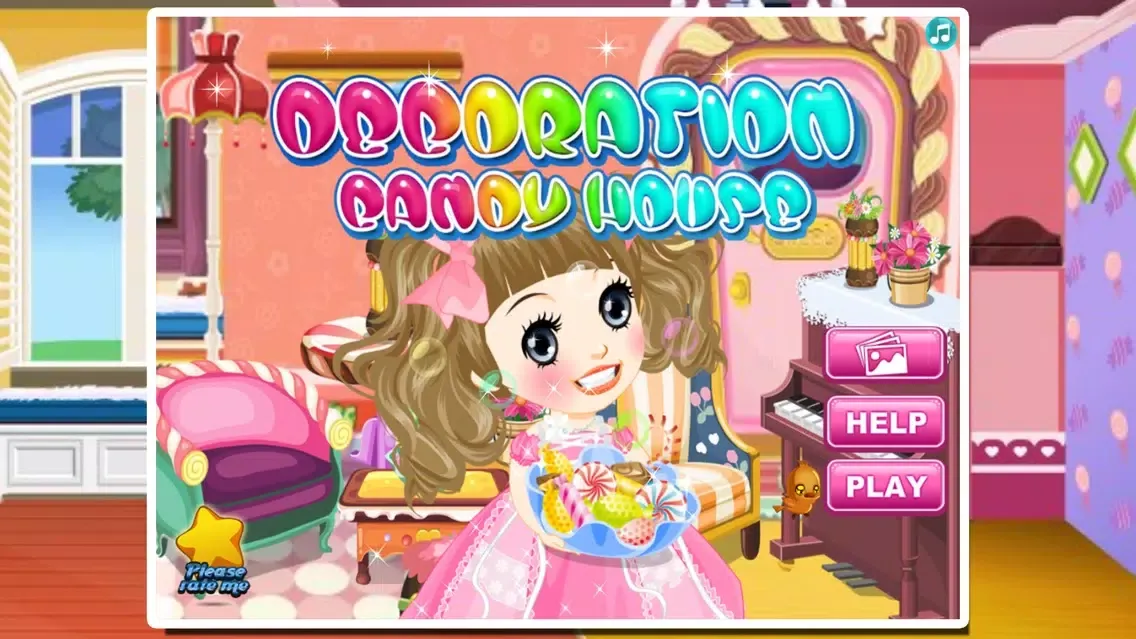 Decoration candy house Screenshots