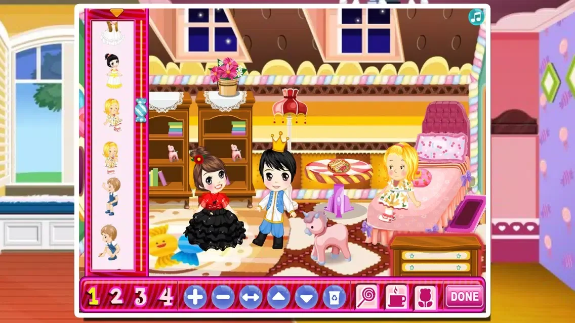 Decoration candy house Screenshots