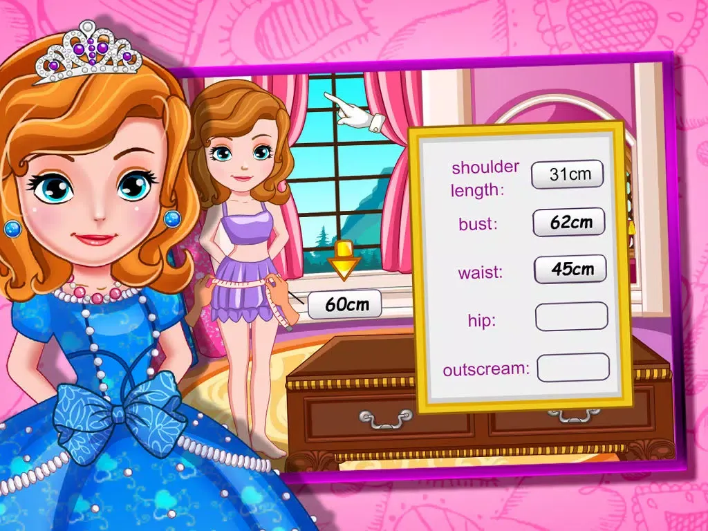 تصاویر Design princess coronation dress iPad 
