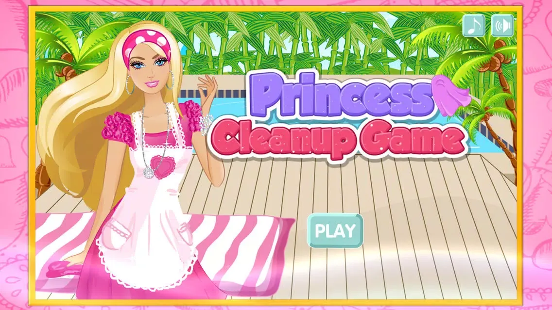 Capturas de tela do Princess Cleanup game ^0^
