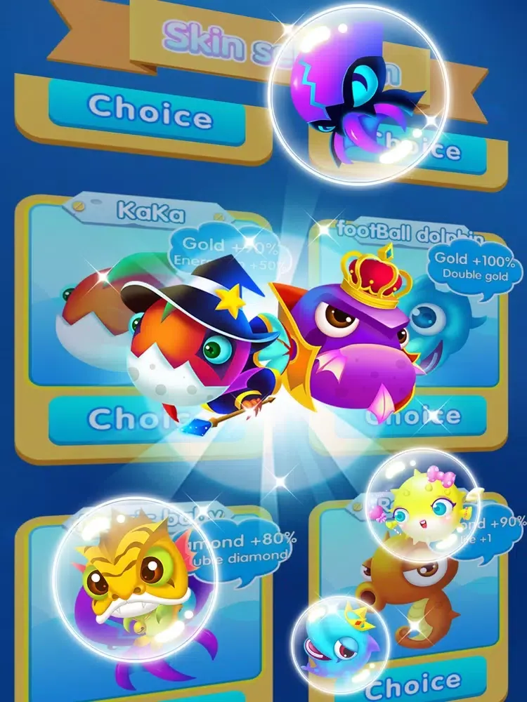 Capturas de pantalla de Pretty Fish Rush iPad 