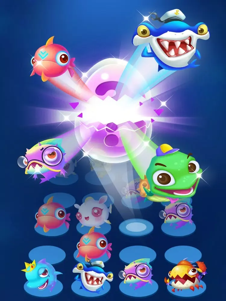 Capturas de pantalla de Pretty Fish Rush iPad 