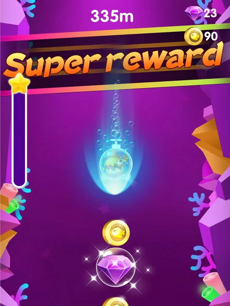 Capturas de pantalla de Pretty Fish Rush iPad 