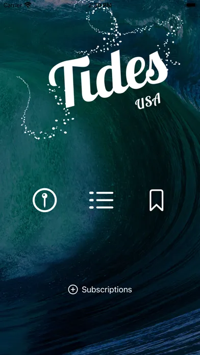 ภาพหน้าจอของ Tides USA:Tide Predictions