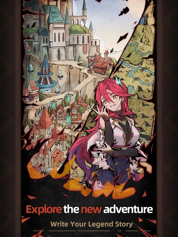 Ảnh chụp màn hình của Legend of Hunters iPad