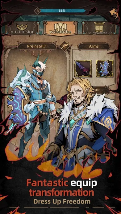 Ảnh chụp màn hình của Legend of Hunters